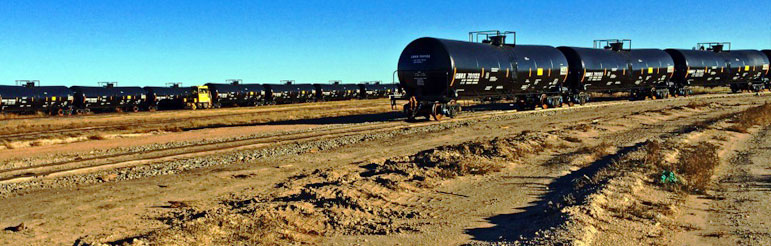 Railcar Storage at Adams Industries